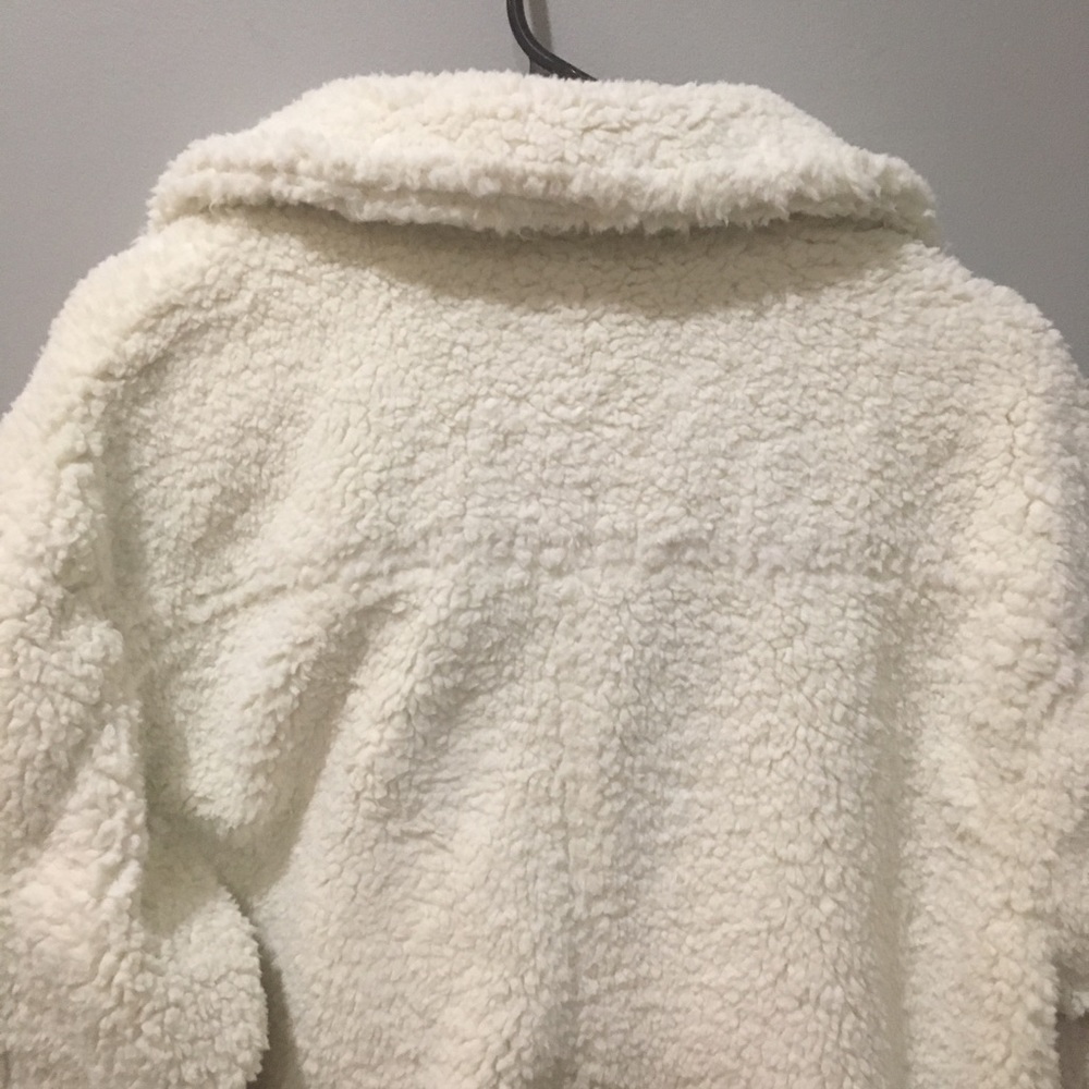 Urban outfitters Clara Teddy Moto jacket cream - Picture 8 of 8
